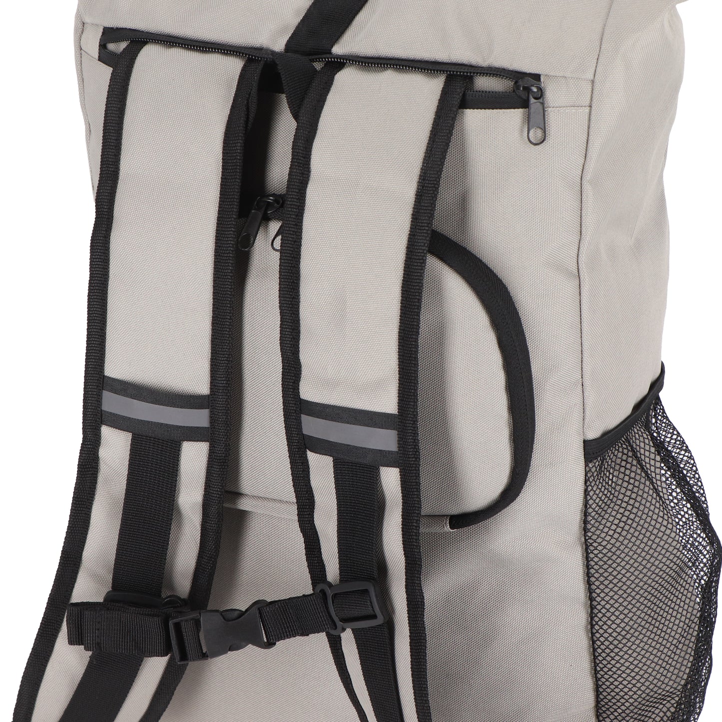 LT95351  R-PET 600D Fahrrad-Rolltop-Rucksack, 20 L