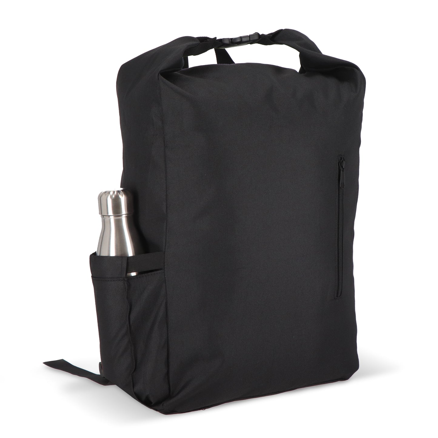 LT95323  R-PET 600D Rolltop-Rucksack mit Schnallenverschluss, 20 L