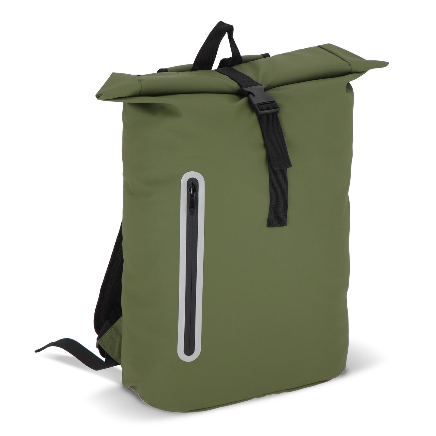 LT95357  PU-beschichteter R-PET 600D Rolltop-Rucksack, 20 L
