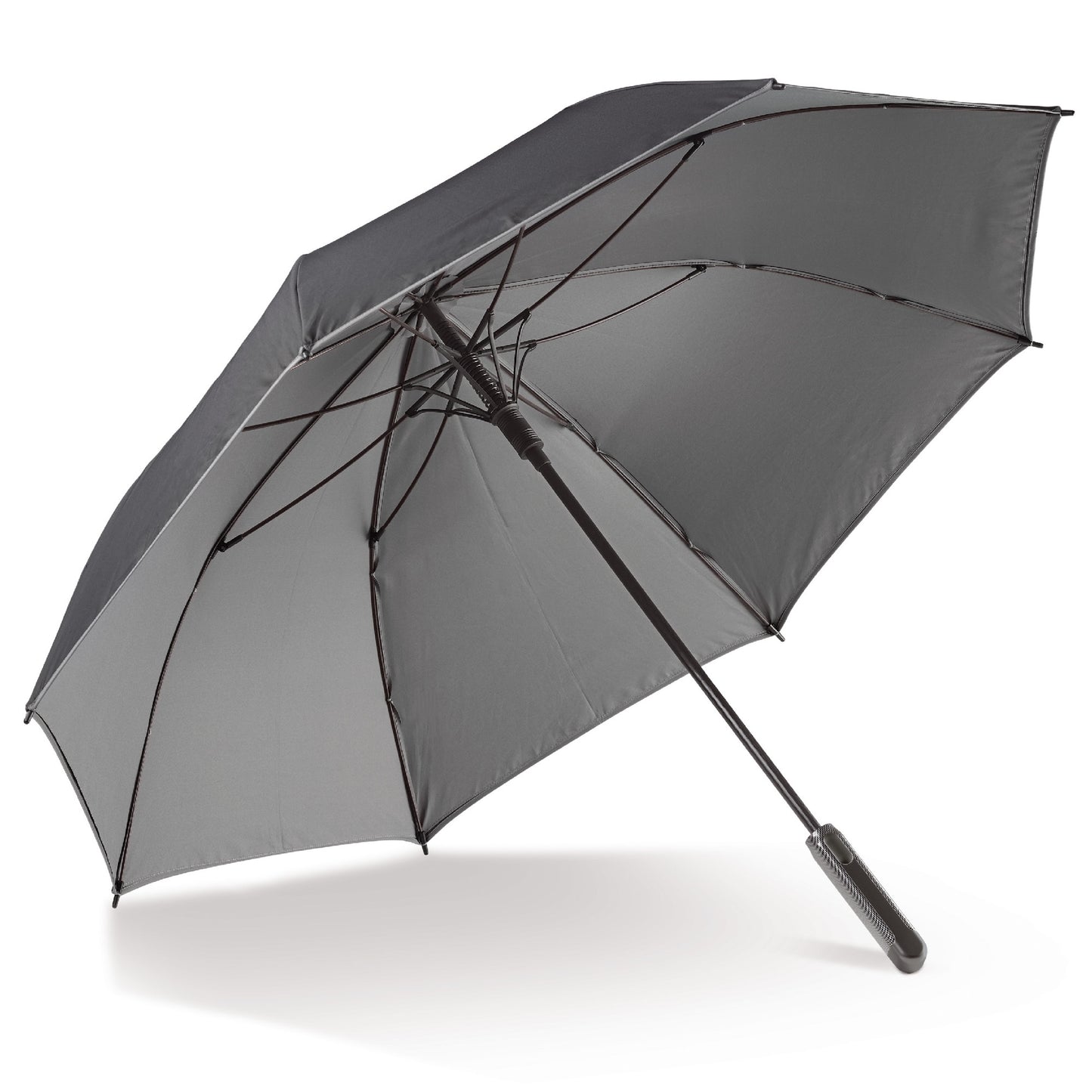 LT97101  Luxuriöser zweilagiger 25-Zoll-Regenschirm mit automatischer Öffnung.