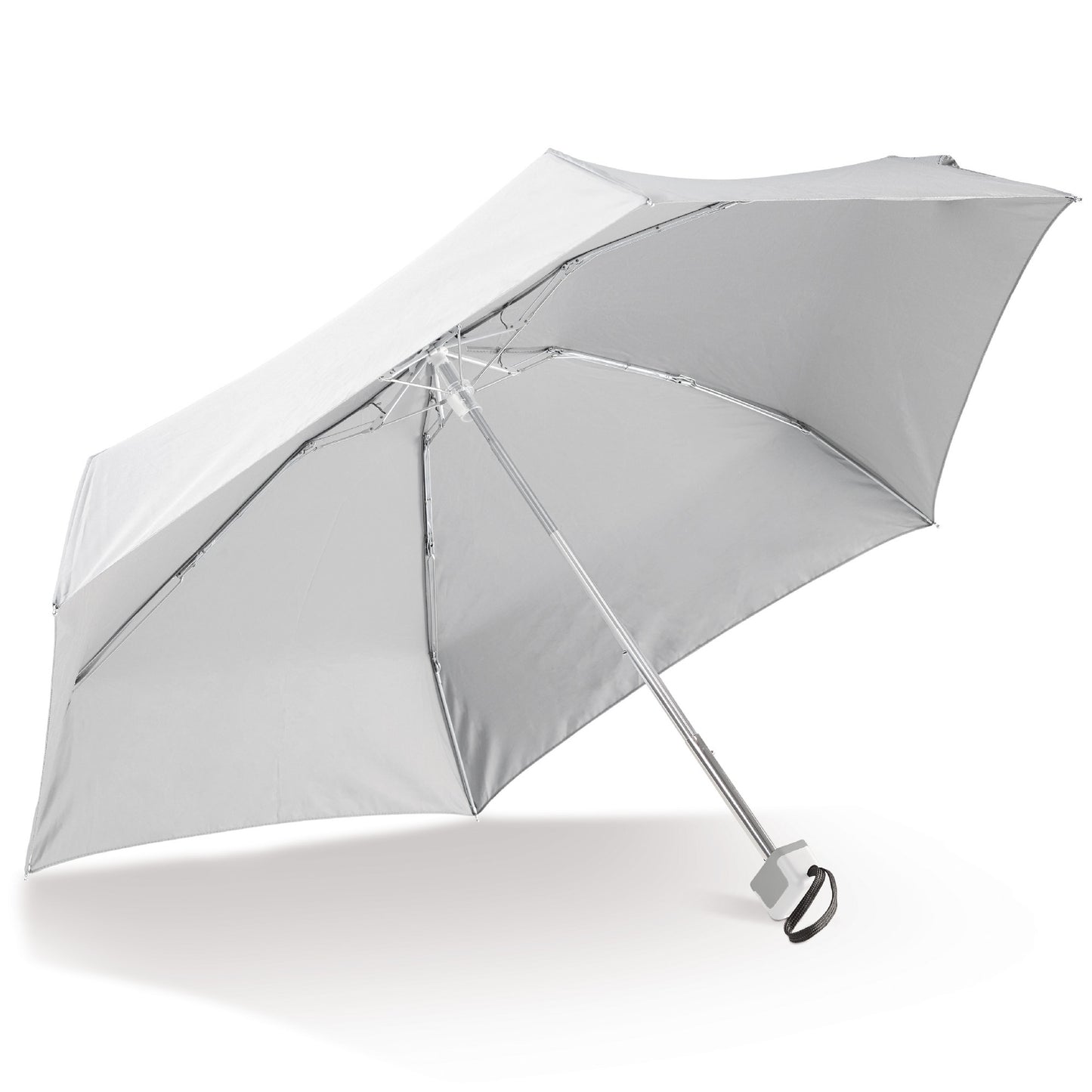 LT97108  Ultraleichter faltbarer 21-Zoll-Regenschirm mit Schutzhülle.
