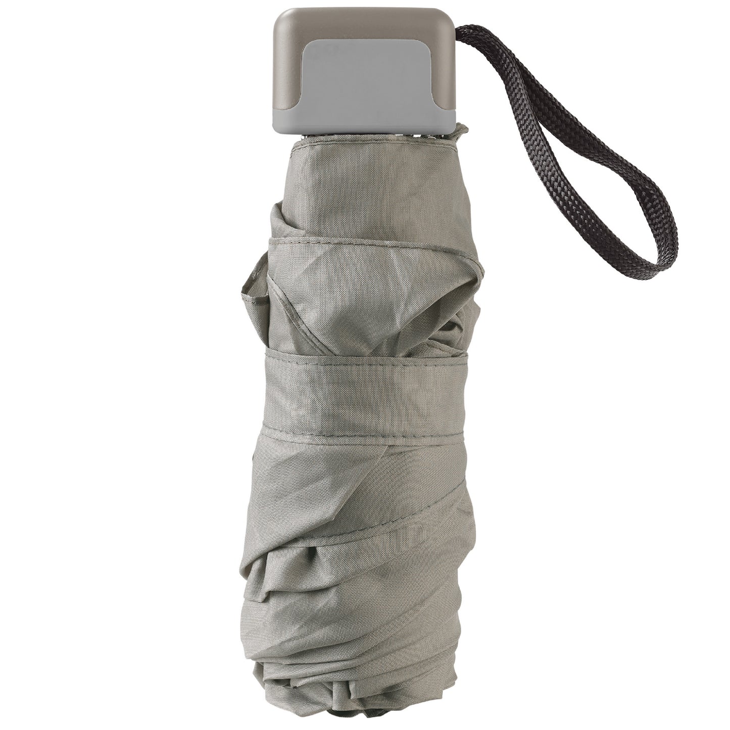 LT97108  Ultraleichter faltbarer 21-Zoll-Regenschirm mit Schutzhülle.