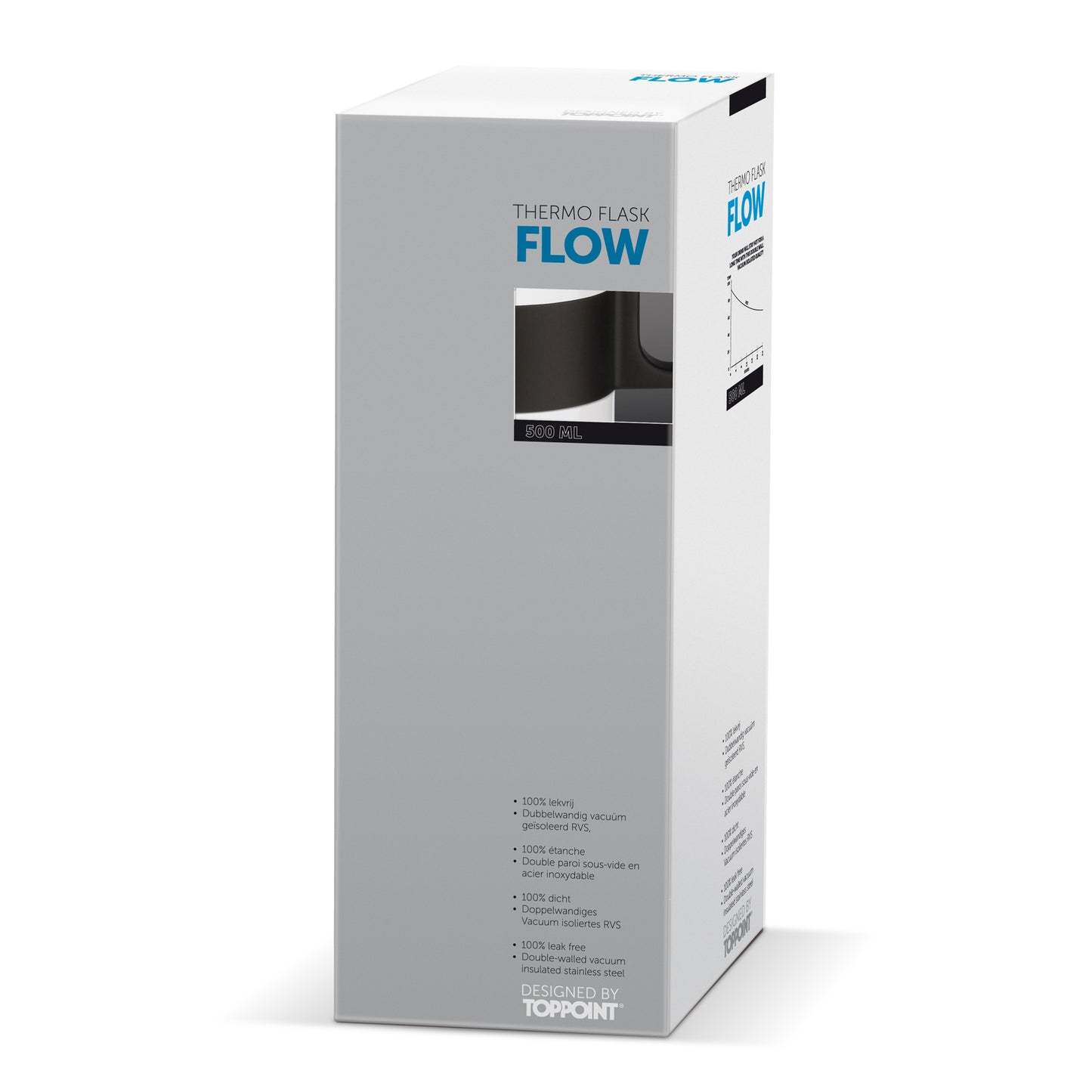 LT98784  Thermoflasche Flow mit Henkel 500 ml