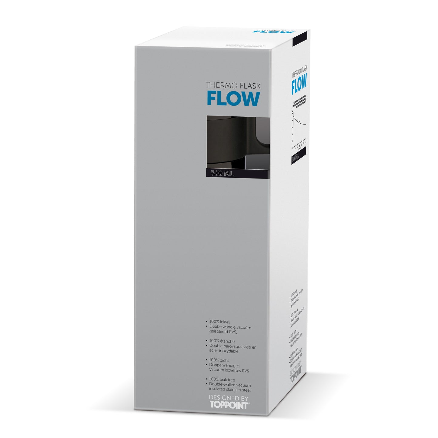 LT98784  Thermoflasche Flow mit Henkel 500 ml
