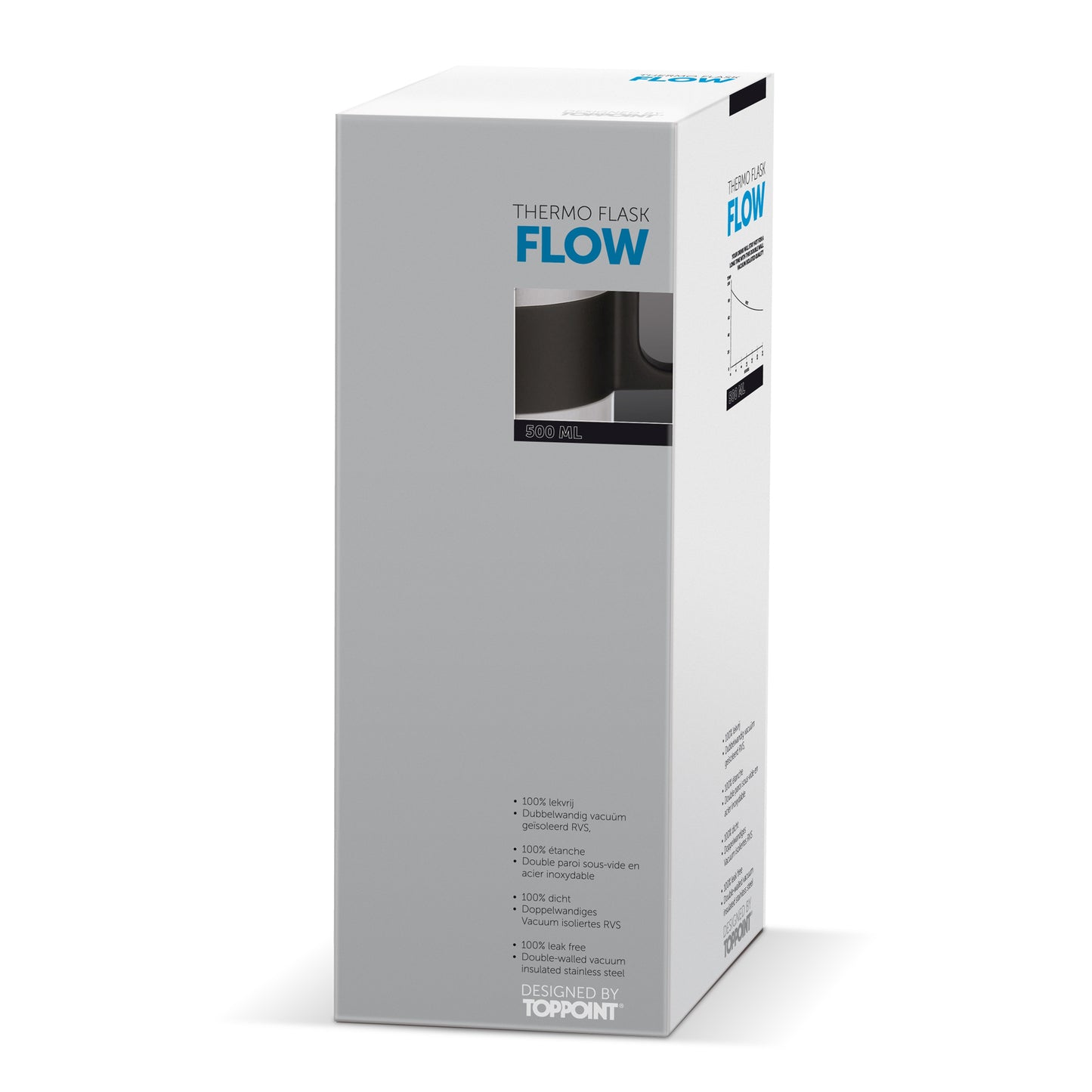 LT98784  Thermoflasche Flow mit Henkel 500 ml