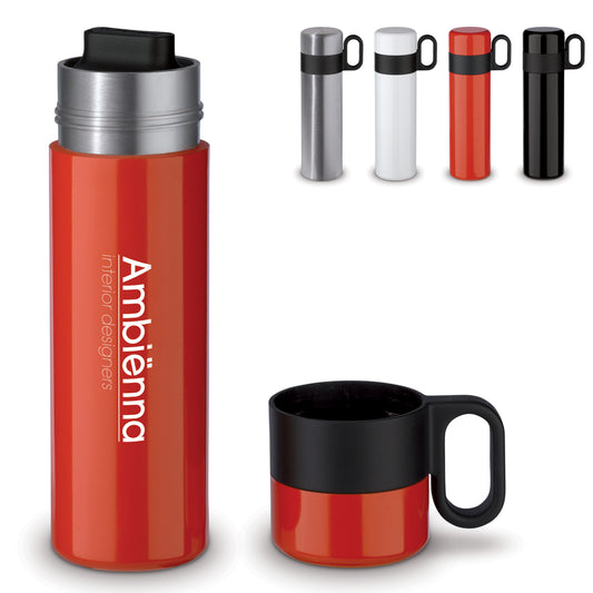 LT98784  Thermoflasche Flow mit Henkel 500 ml