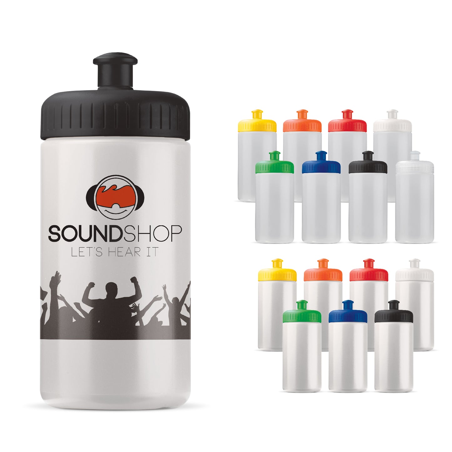 Biobasierte Sportflasche Basic 500 ml“